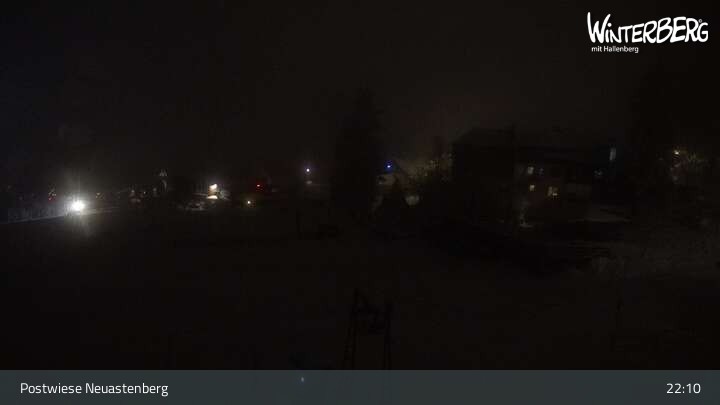 Archived image Webcam Neuastenberg Village and Slopes