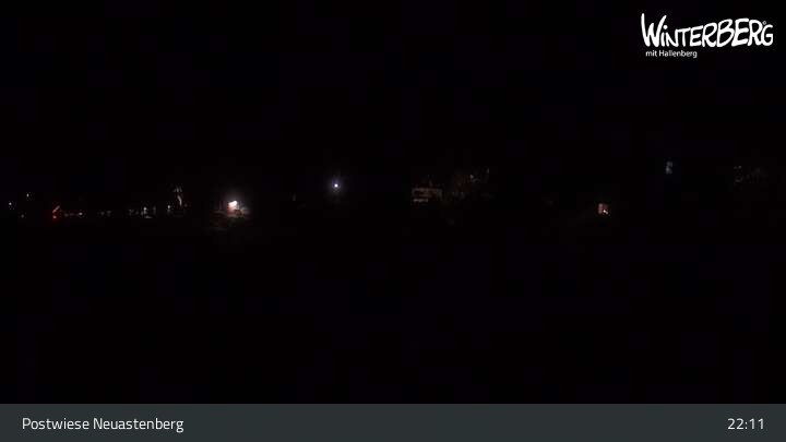 Archived image Webcam Neuastenberg Village and Slopes
