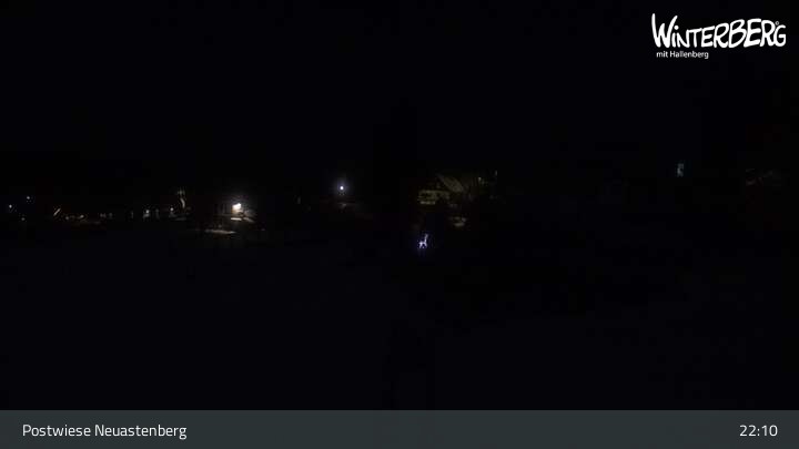 Archived image Webcam Neuastenberg Village and Slopes