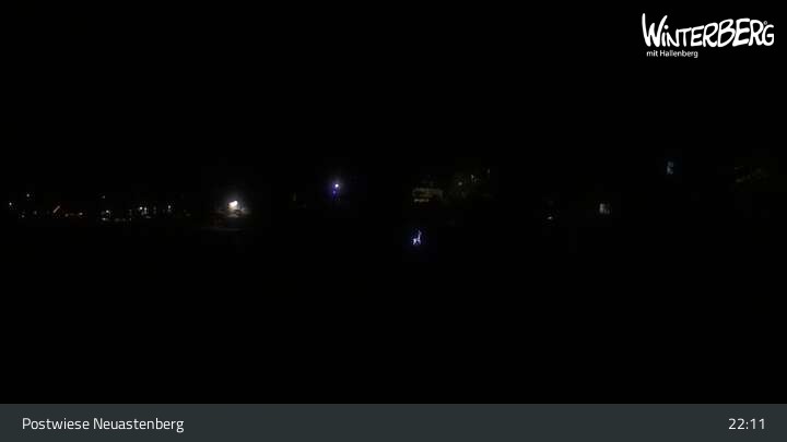 Archived image Webcam Neuastenberg Village and Slopes