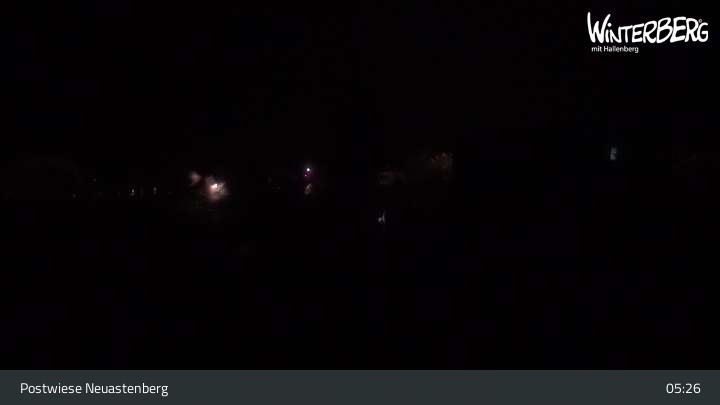 Archived image Webcam Neuastenberg Village and Slopes