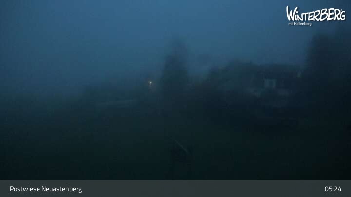 Archived image Webcam Neuastenberg Village and Slopes