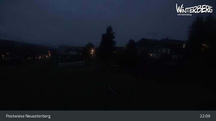 Archived image Webcam Neuastenberg Village and Slopes