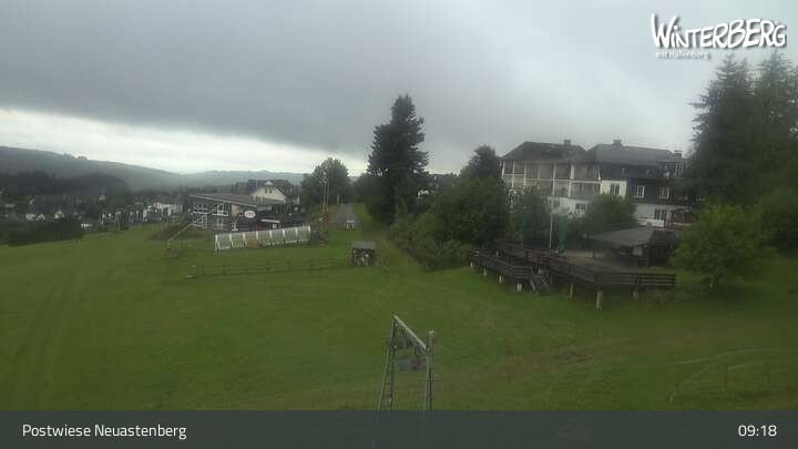 Archived image Webcam Neuastenberg Village and Slopes