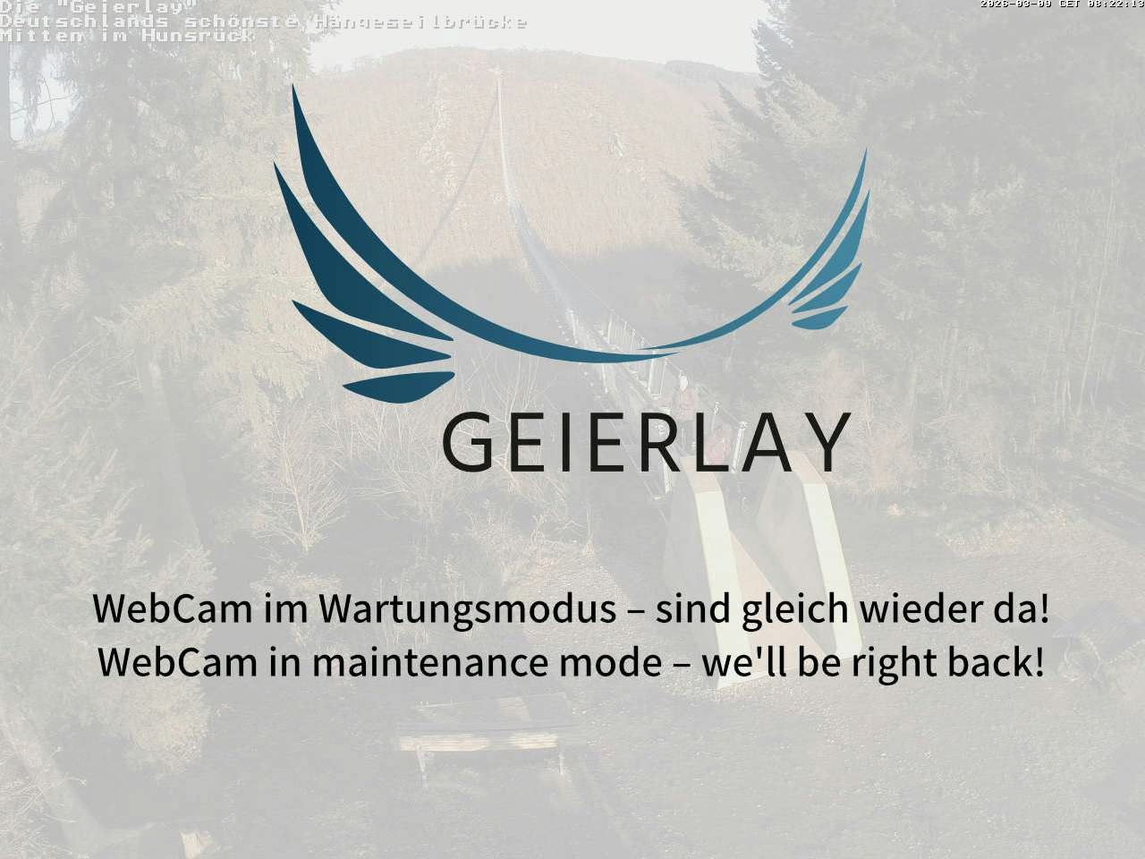 Archiv Foto Webcam Hängebrücke Geierlay bei Mörsdorf