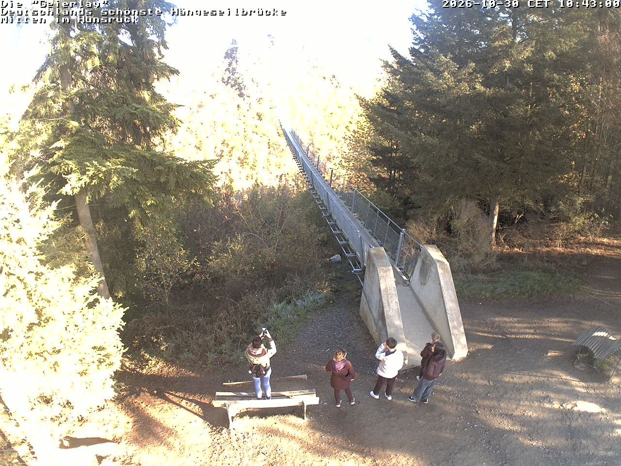 Archiv Foto Webcam Hängebrücke Geierlay bei Mörsdorf