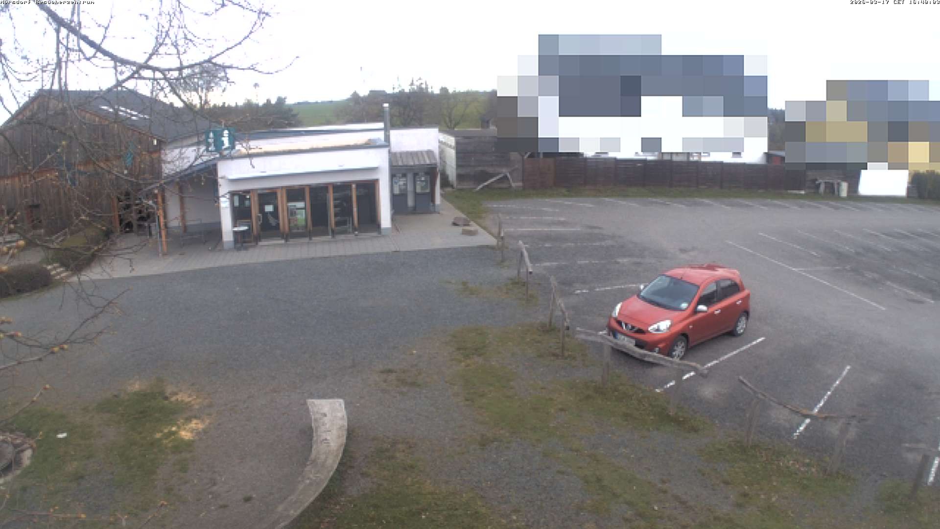 Archived image Webcam Geierlay Visitor Centre in Mörsdorf