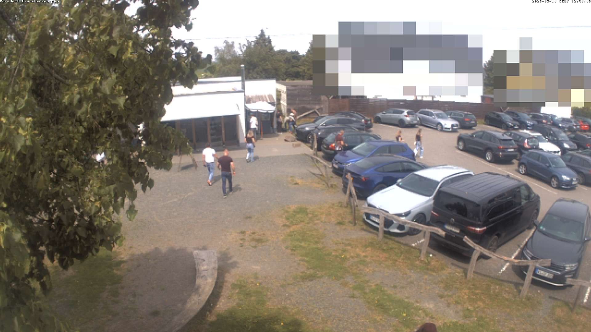 Archived image Webcam Geierlay Visitor Centre in Mörsdorf