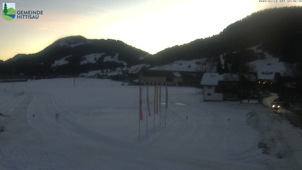 Archiv Foto Webcam Hittisau - Vorarlberg