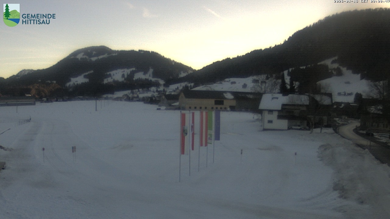 Archiv Foto Webcam Hittisau - Vorarlberg