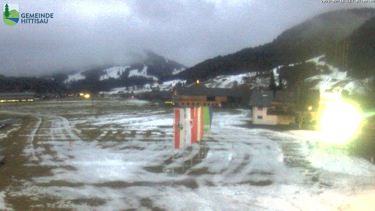 Archiv Foto Webcam Hittisau - Vorarlberg