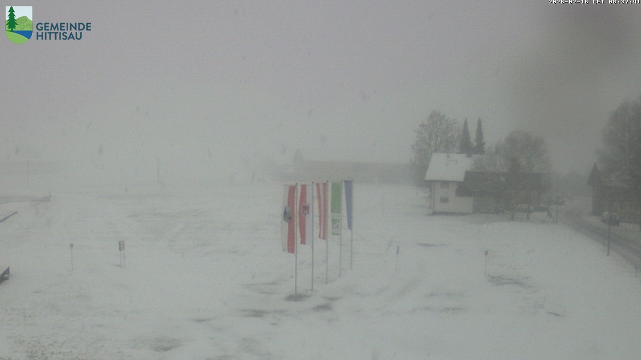 Archiv Foto Webcam Hittisau - Vorarlberg
