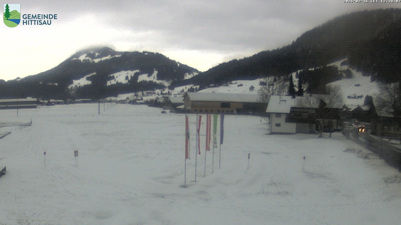 Archiv Foto Webcam Hittisau - Vorarlberg