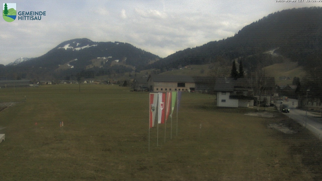 Archiv Foto Webcam Hittisau - Vorarlberg