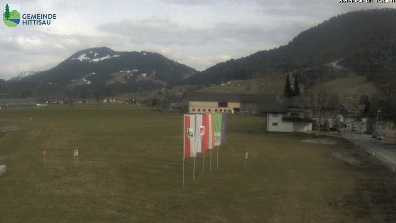 Archiv Foto Webcam Hittisau - Vorarlberg