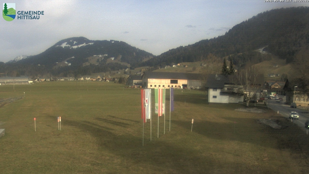 Archiv Foto Webcam Hittisau - Vorarlberg