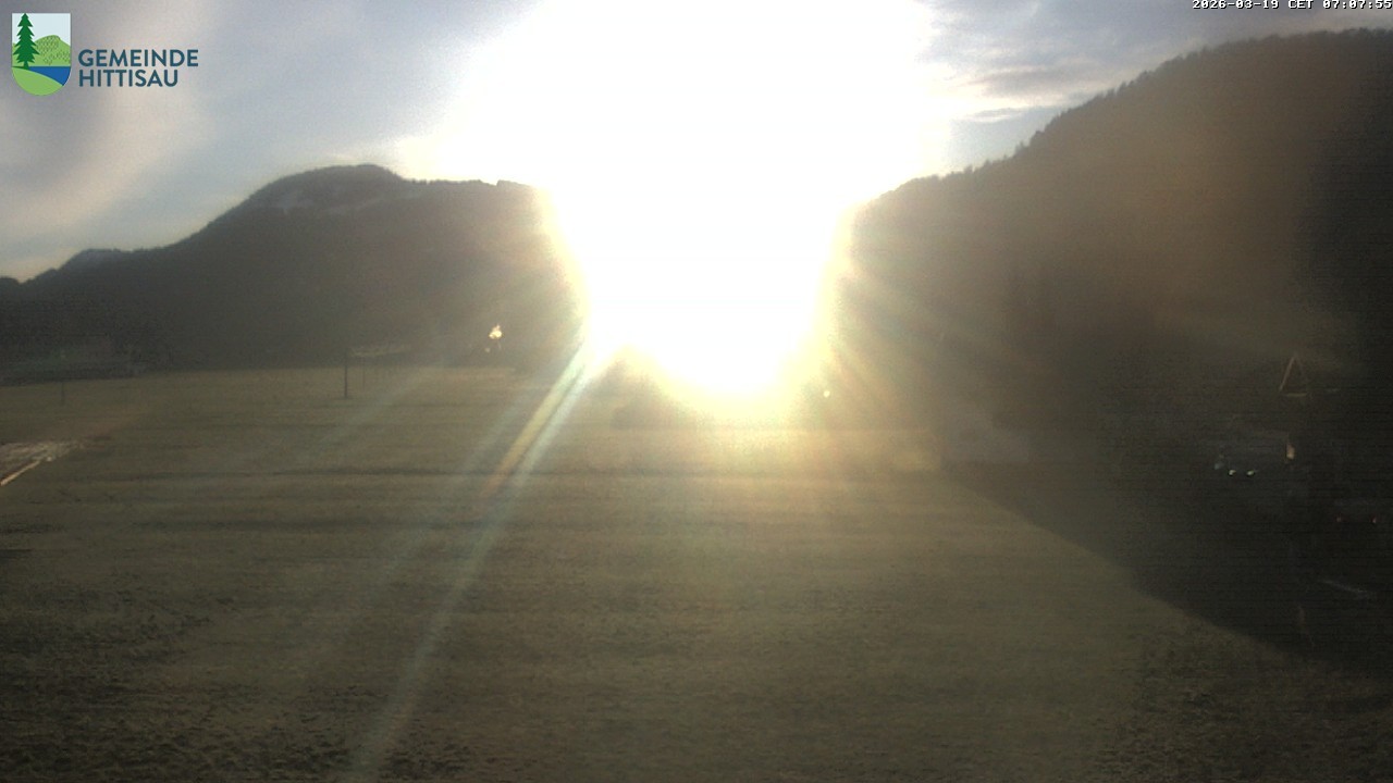 Archiv Foto Webcam Hittisau - Vorarlberg