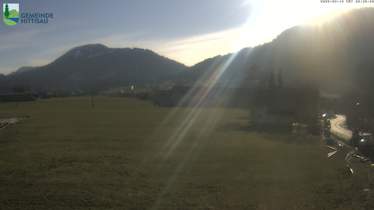 Archiv Foto Webcam Hittisau - Vorarlberg