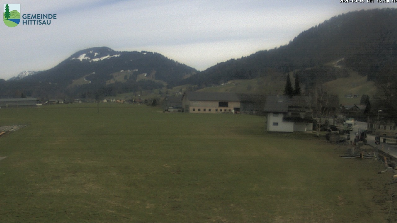 Archiv Foto Webcam Hittisau - Vorarlberg