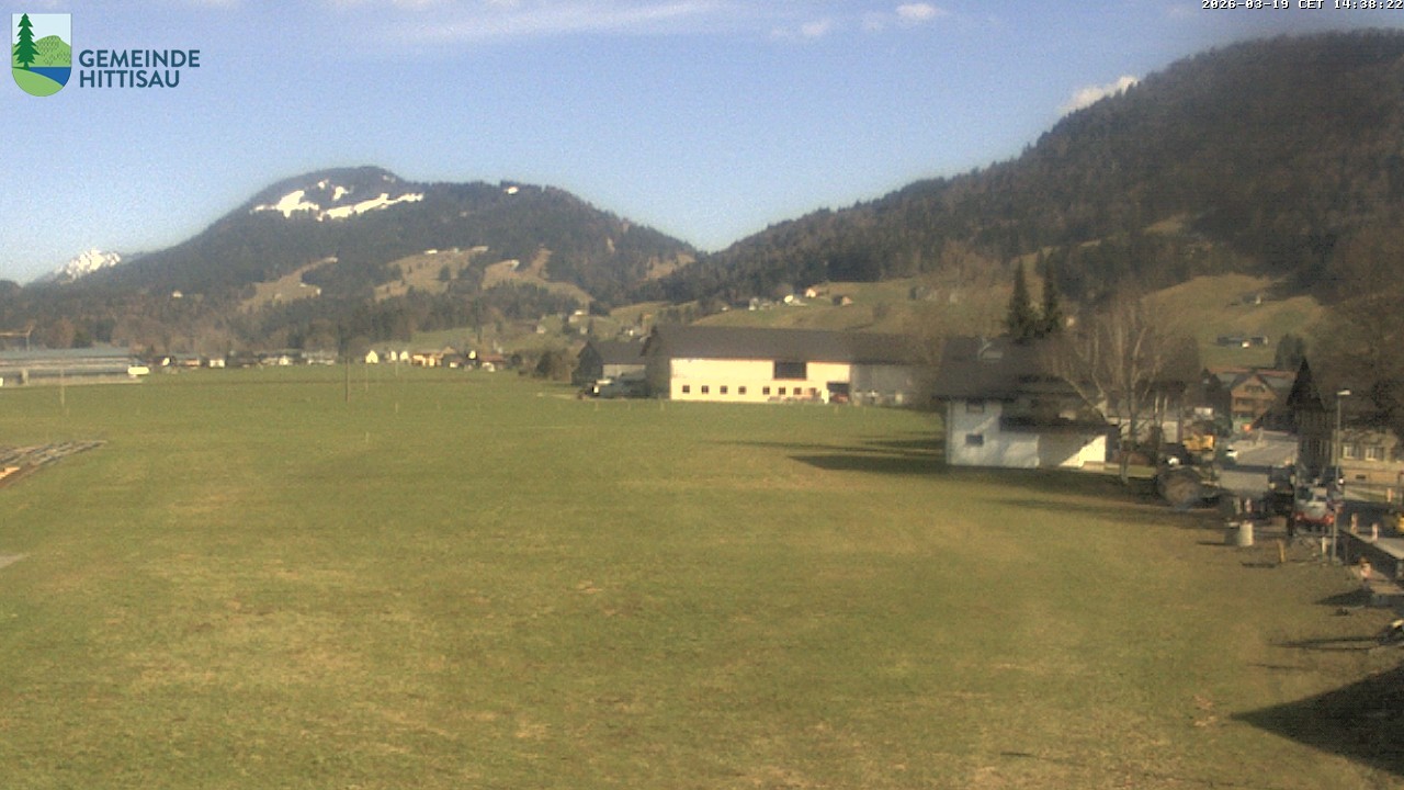 Archiv Foto Webcam Hittisau - Vorarlberg