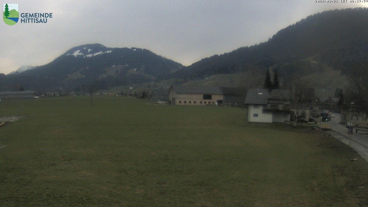Archiv Foto Webcam Hittisau - Vorarlberg