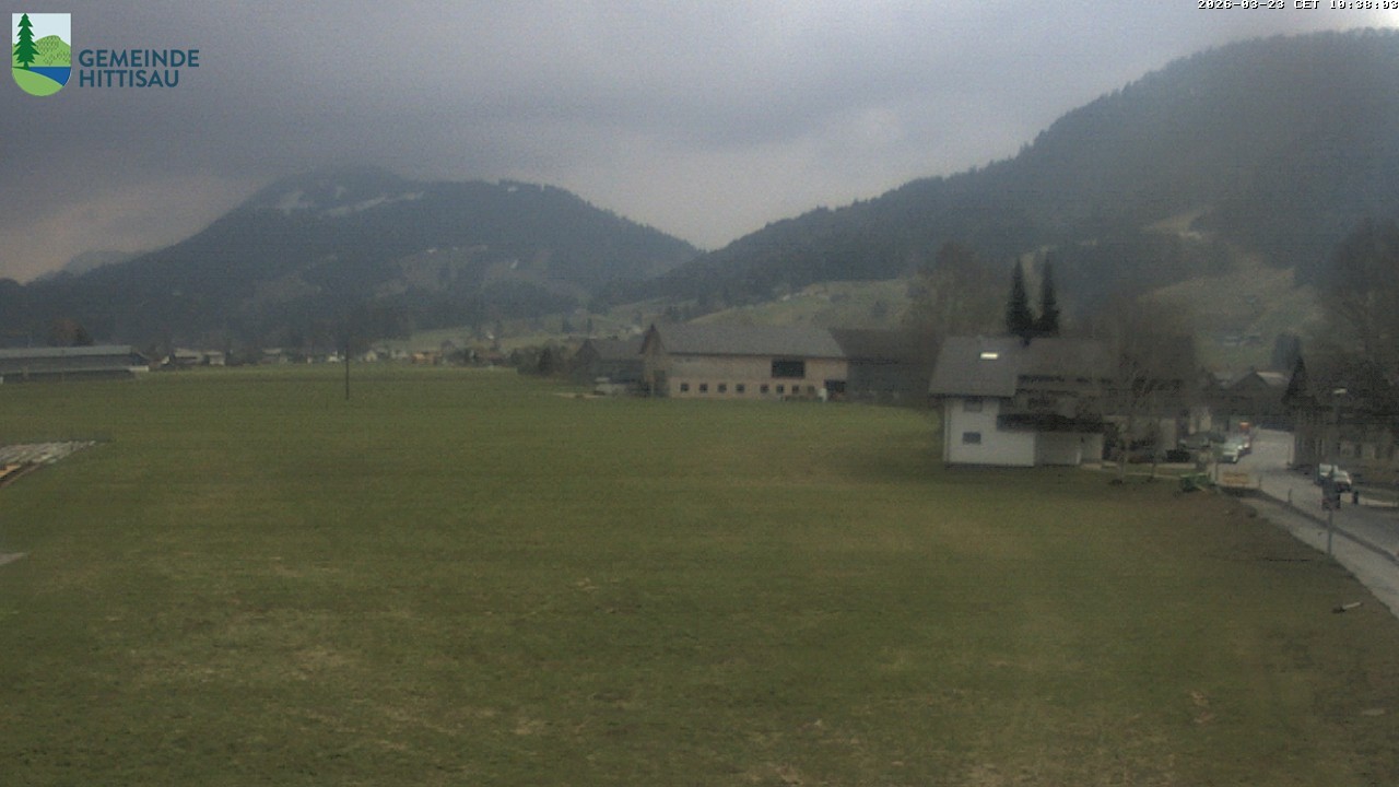 Archiv Foto Webcam Hittisau - Vorarlberg