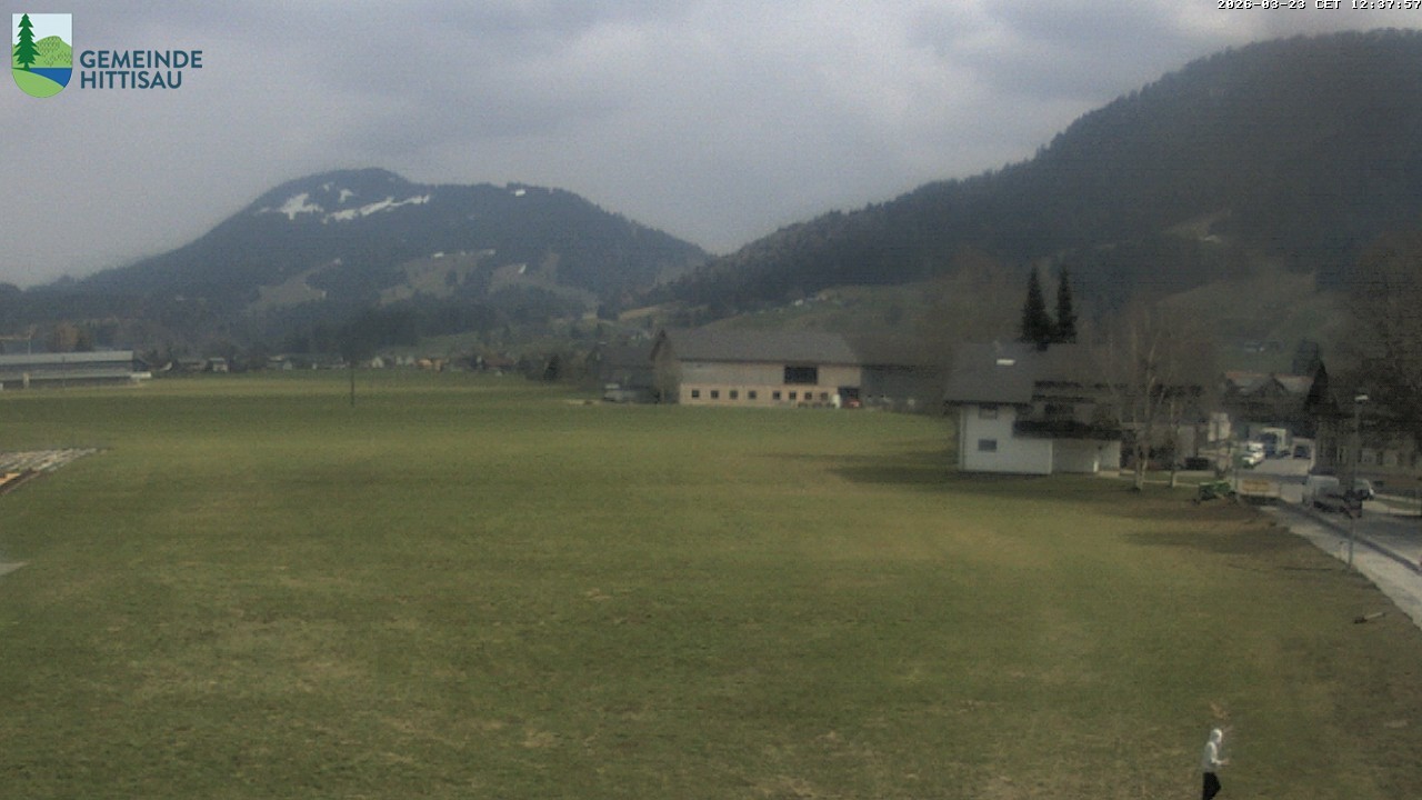 Archiv Foto Webcam Hittisau - Vorarlberg