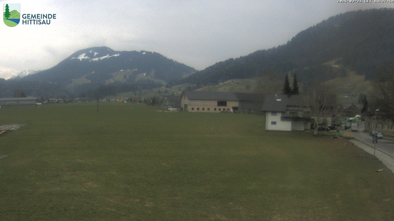 Archiv Foto Webcam Hittisau - Vorarlberg
