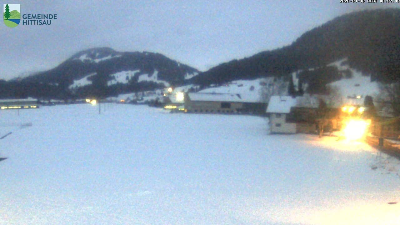 Archiv Foto Webcam Hittisau - Vorarlberg