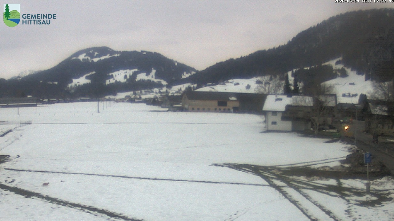 Archiv Foto Webcam Hittisau - Vorarlberg