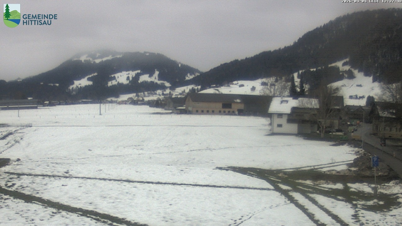 Archiv Foto Webcam Hittisau - Vorarlberg