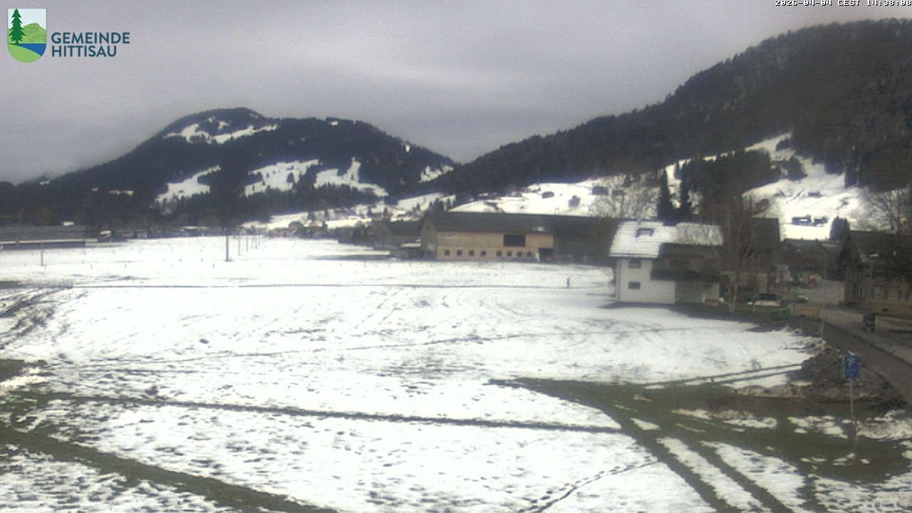 Archiv Foto Webcam Hittisau - Vorarlberg
