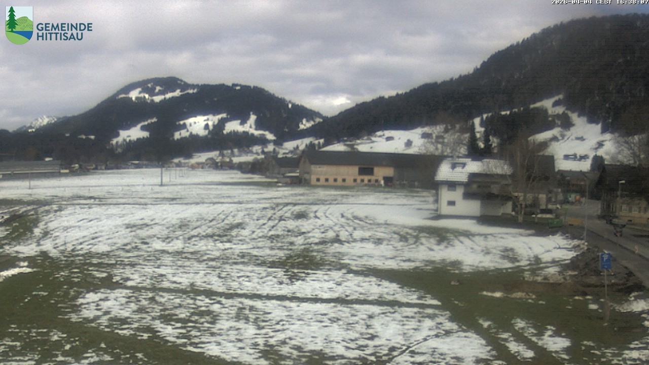 Archiv Foto Webcam Hittisau - Vorarlberg