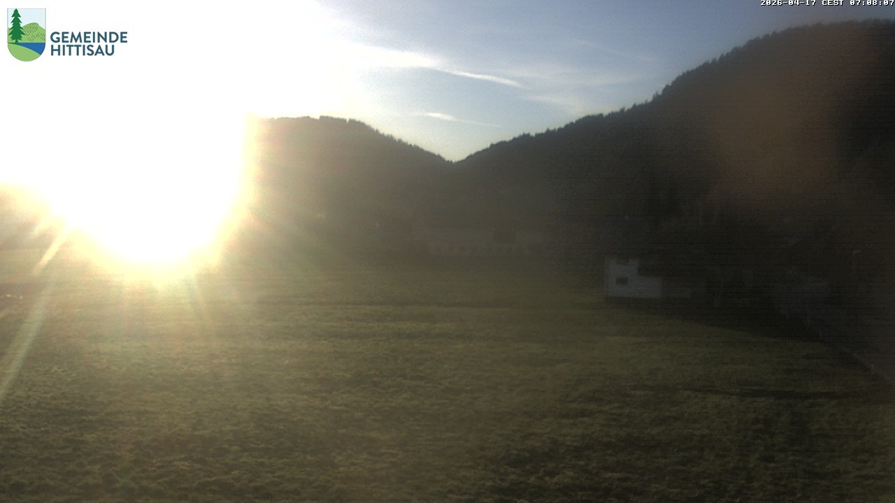 Archiv Foto Webcam Hittisau - Vorarlberg