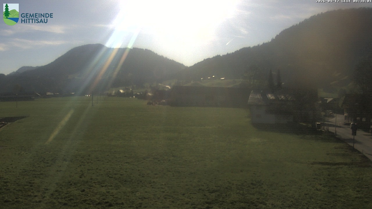 Archiv Foto Webcam Hittisau - Vorarlberg