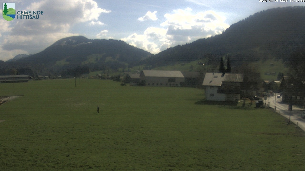 Archiv Foto Webcam Hittisau - Vorarlberg