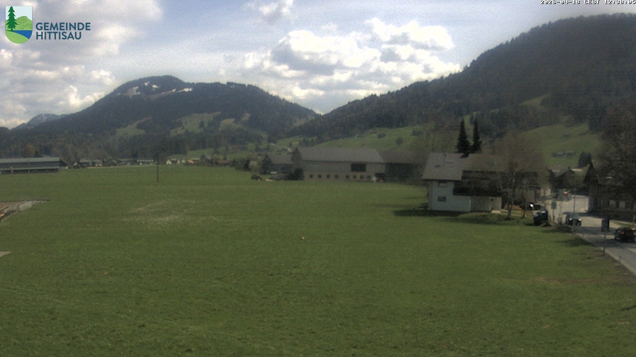 Archiv Foto Webcam Hittisau - Vorarlberg