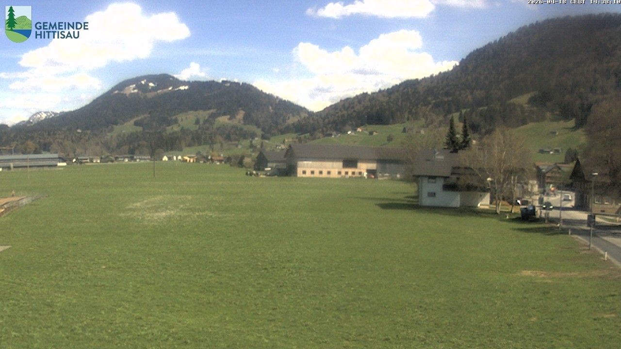 Archiv Foto Webcam Hittisau - Vorarlberg