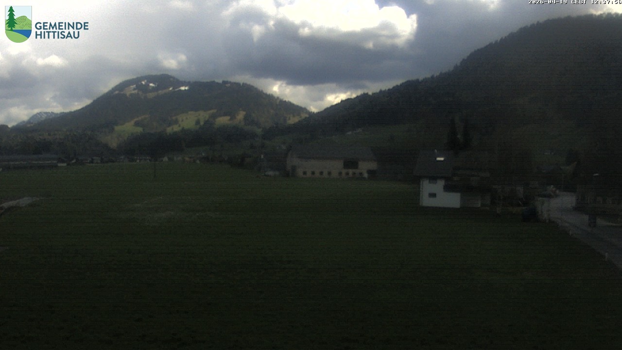 Archiv Foto Webcam Hittisau - Vorarlberg