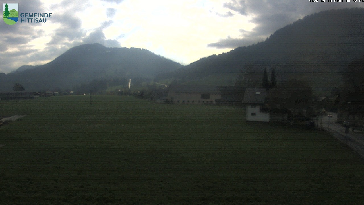 Archiv Foto Webcam Hittisau - Vorarlberg