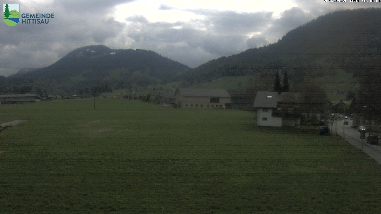 Archiv Foto Webcam Hittisau - Vorarlberg