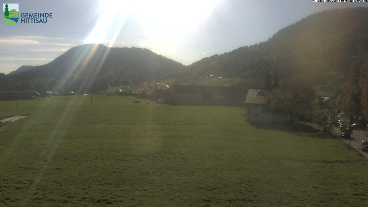 Archiv Foto Webcam Hittisau - Vorarlberg