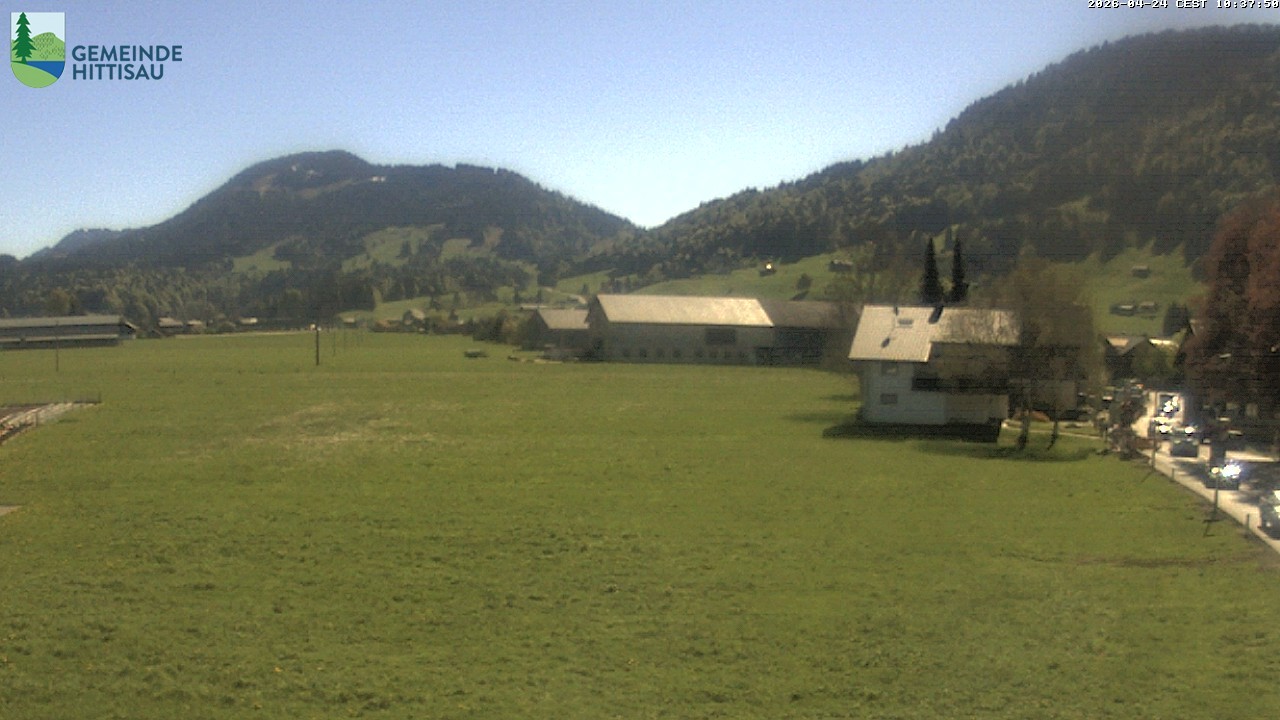 Archiv Foto Webcam Hittisau - Vorarlberg
