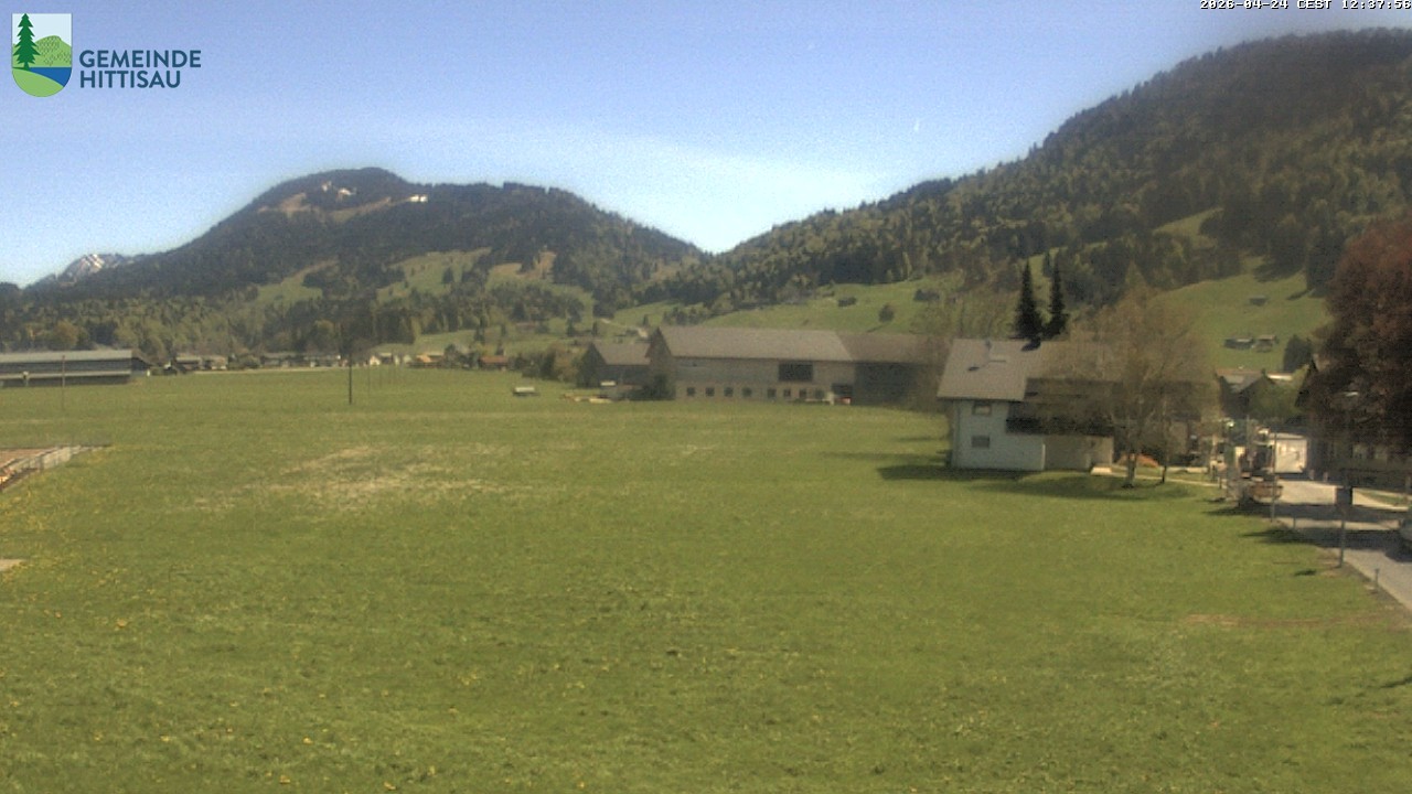 Archiv Foto Webcam Hittisau - Vorarlberg