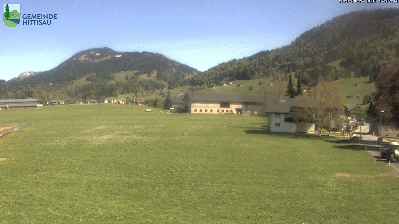 Archiv Foto Webcam Hittisau - Vorarlberg