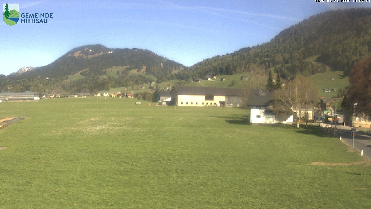 Archiv Foto Webcam Hittisau - Vorarlberg