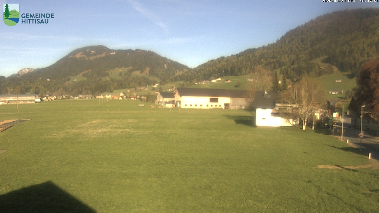 Archiv Foto Webcam Hittisau - Vorarlberg