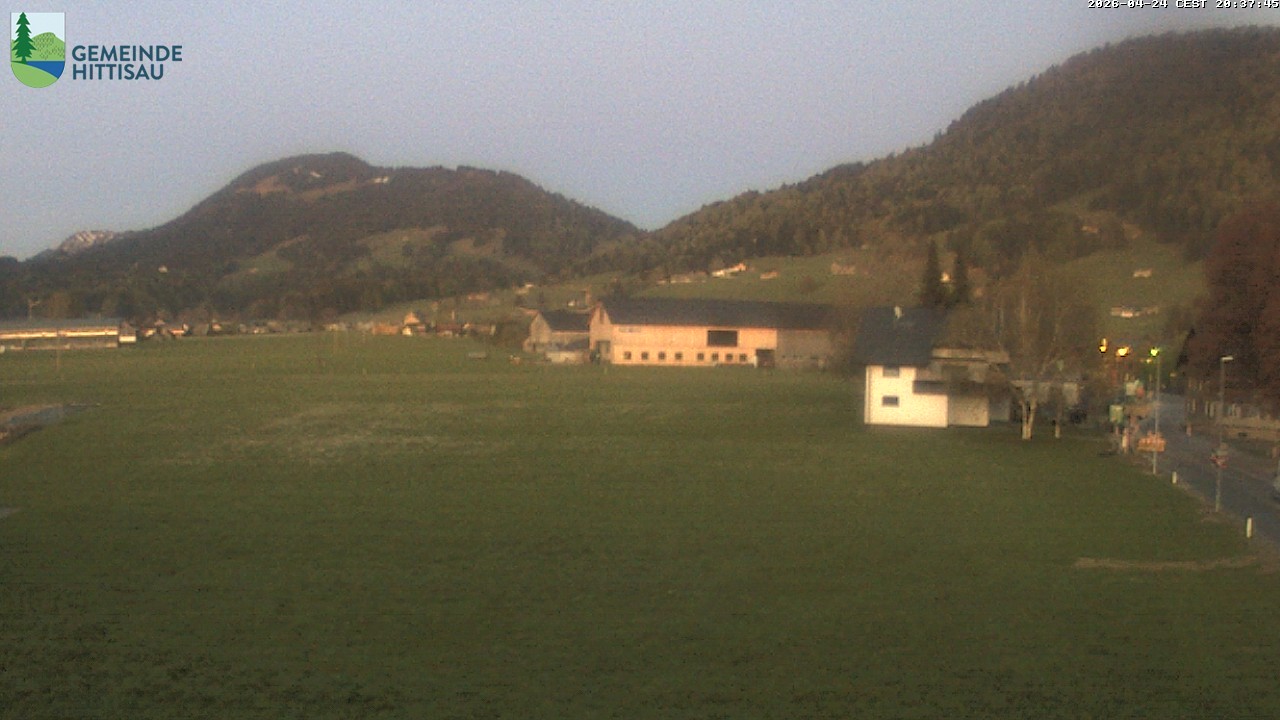 Archiv Foto Webcam Hittisau - Vorarlberg