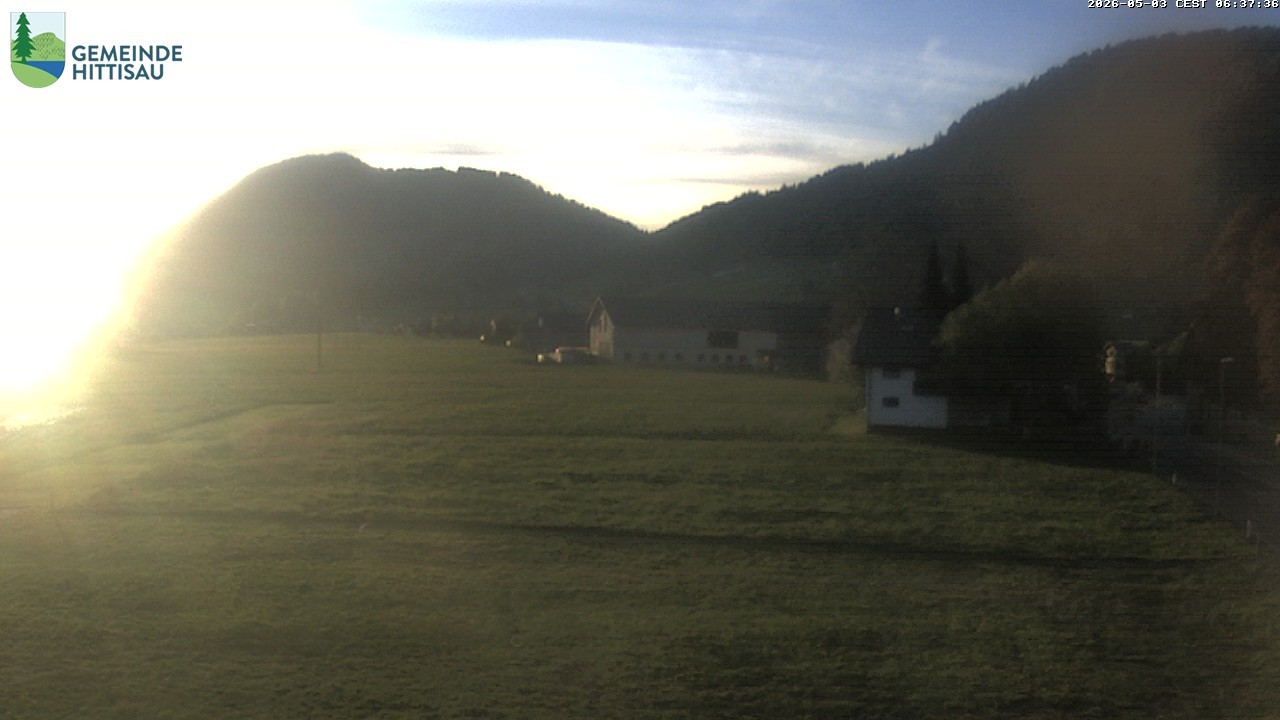 Archived image Webcam Hittisau