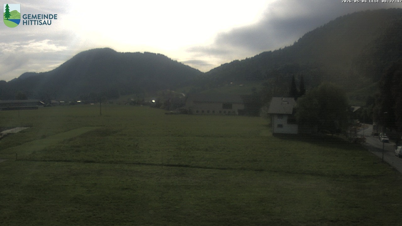 Archiv Foto Webcam Hittisau - Vorarlberg